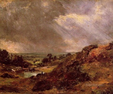 ブランチヒル池ハムステッドのロマンチックな風景ジョン・コンスタブル Oil Paintings